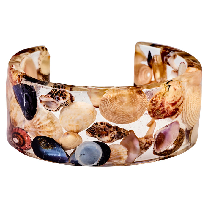 Epoxy Resin Cuff with Embedded Shells