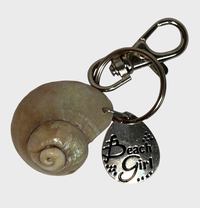 Key Chain - Top Snail - Beach Girl