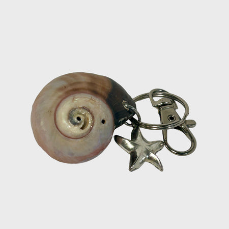 Key Chain - Top Snail - Starfish