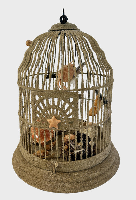 Decorative Beach Themed Bird Cage